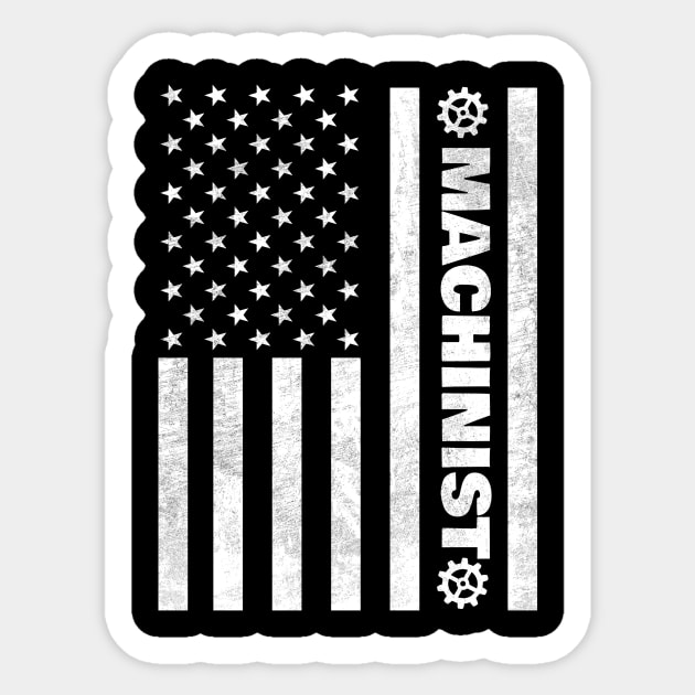 machinist Sticker by SpaceImagination